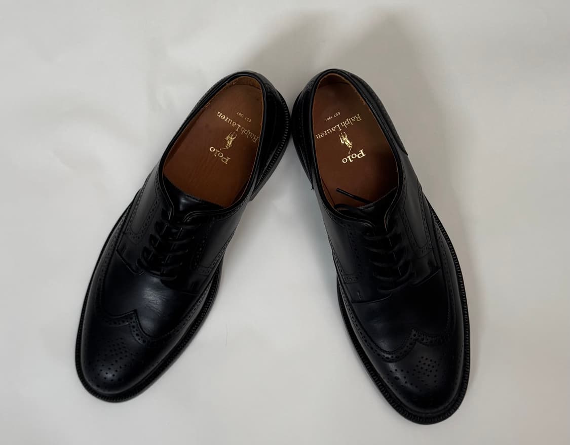 폴로랄프로렌 남성 가죽 윙팁 옥스퍼드 구두  Polo Ralph Laur 상품이미지2