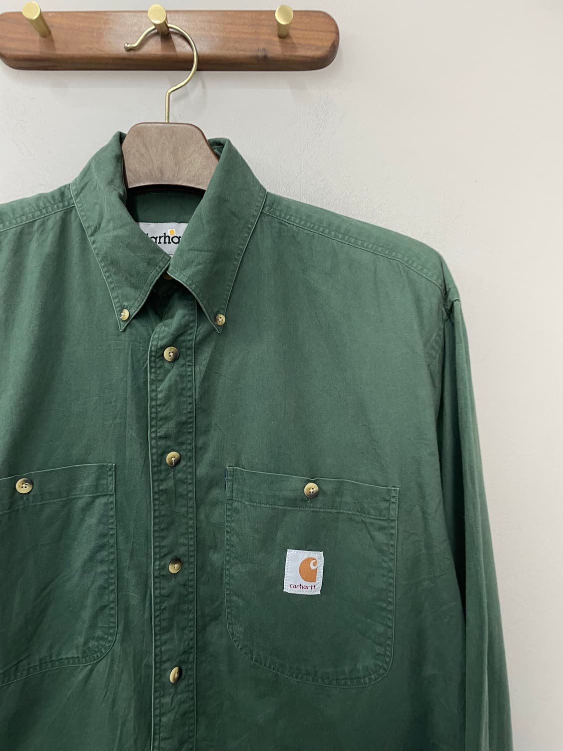 칼하트 그린 셔츠 H2302 상품이미지3