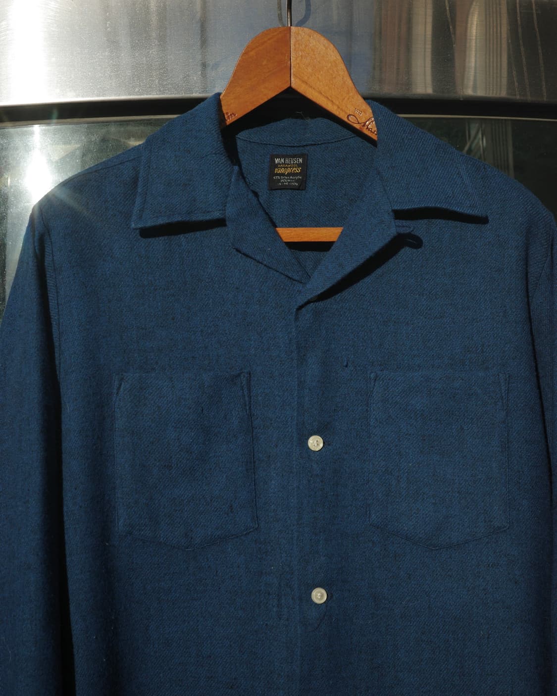 60s van heusen 오픈 카라 셔츠 상품이미지2