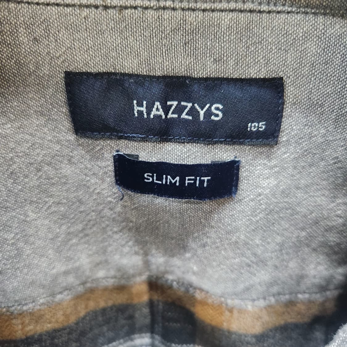 헤지스 로고 체크 셔츠 105(L) 상품이미지5