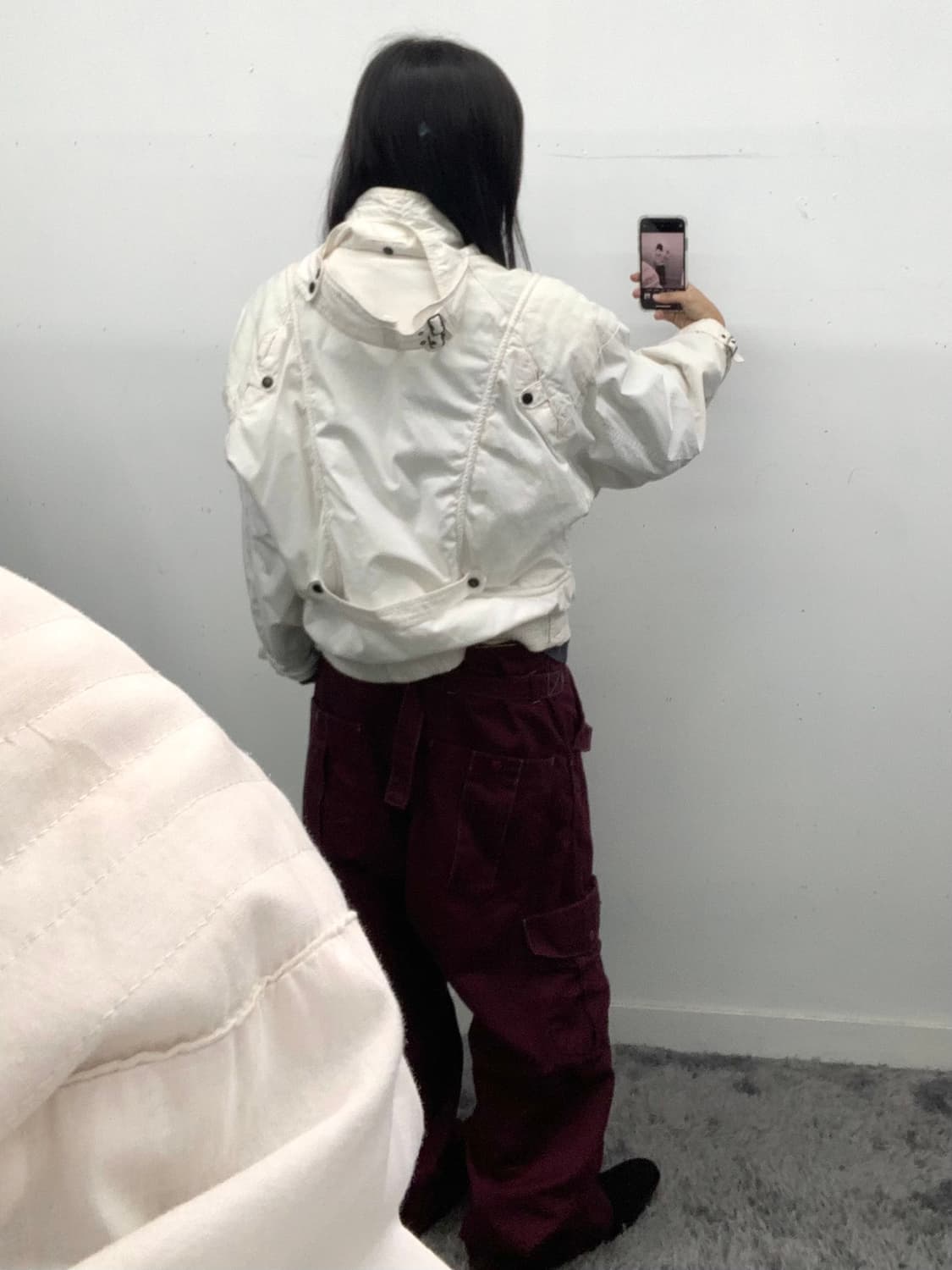 90년대 바이커 봄버 상품이미지2
