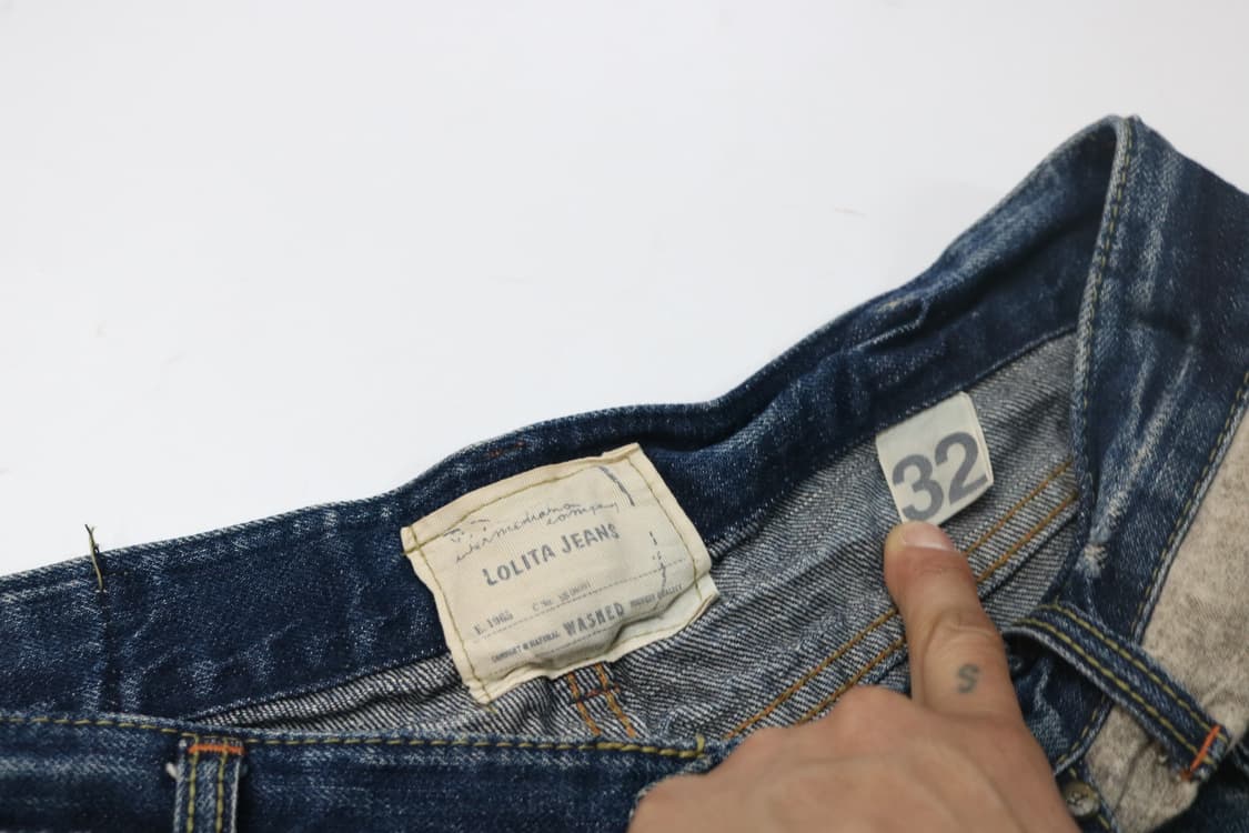 Lolita Jeans 로리타진 유니언잭 패치 디스트레스드 데님 (32) 상품이미지5