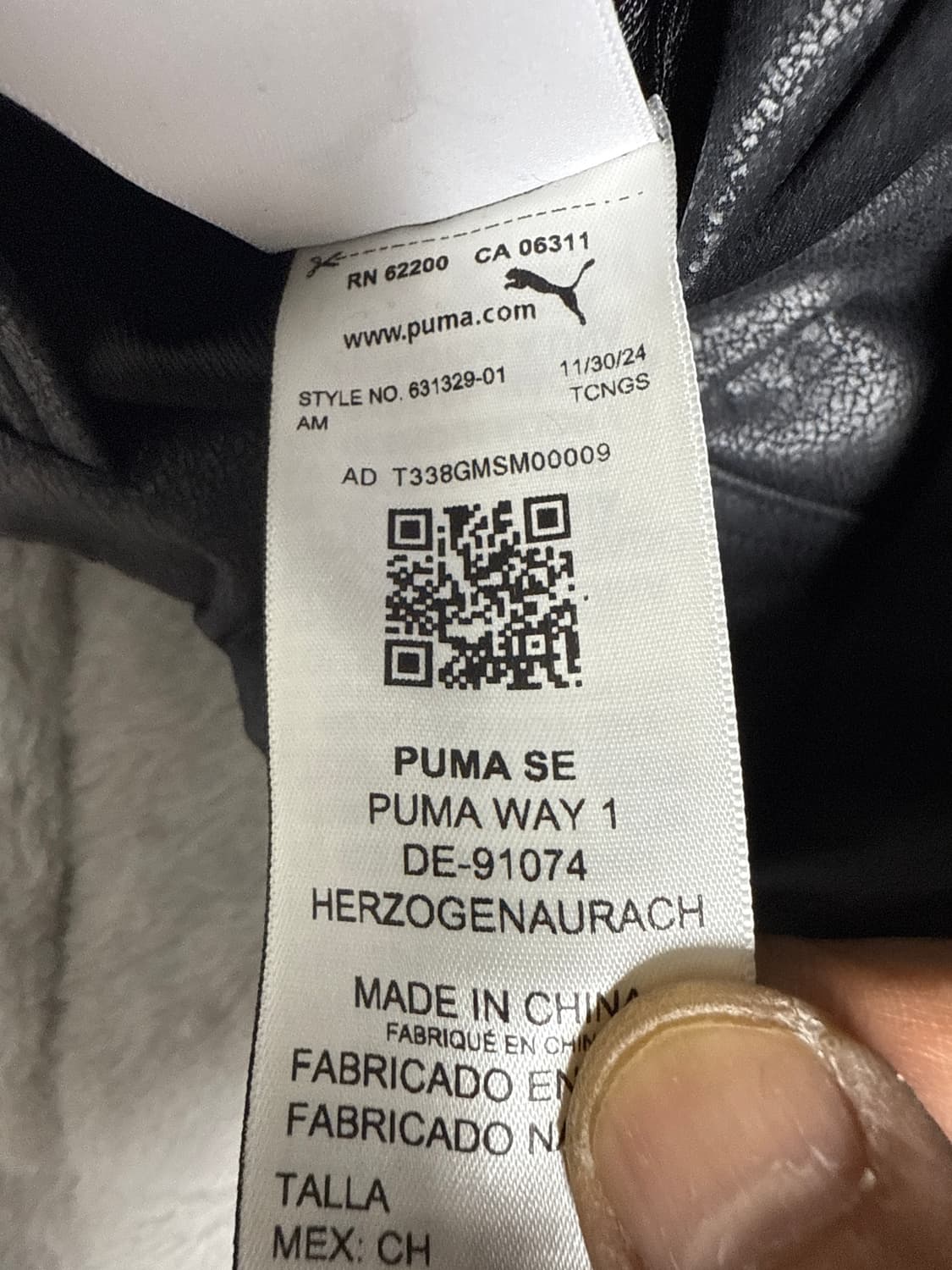 에이셉라키 x 푸마 리버시블 레더자켓 상품이미지9