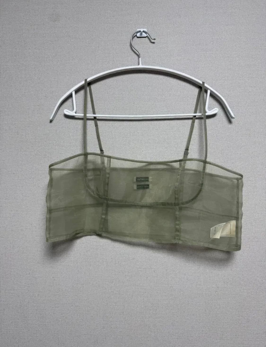 오버듀플레이어 시스루 탑 뷔스티에 상품이미지1