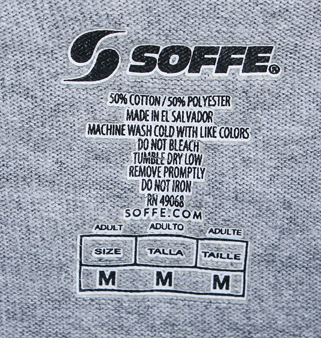 SOFFE _ 50/50 crew neck print tee S5104 상품이미지4