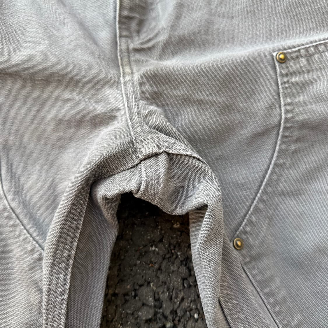 빈티지 칼하트 B136 GVL 더블니 카펜터 팬츠 상품이미지4