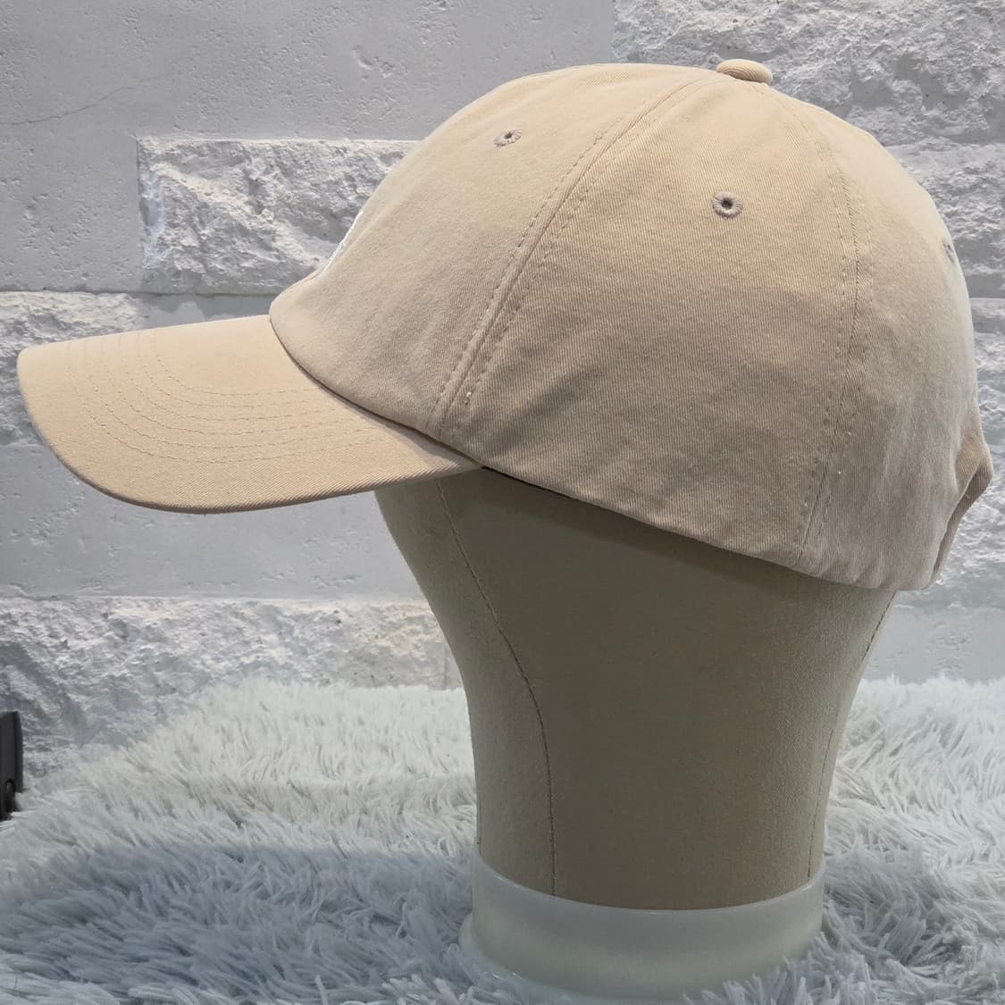 p7-9:아헤 베이지 A로고 볼캡 (AHE)56~60cm 상품이미지4