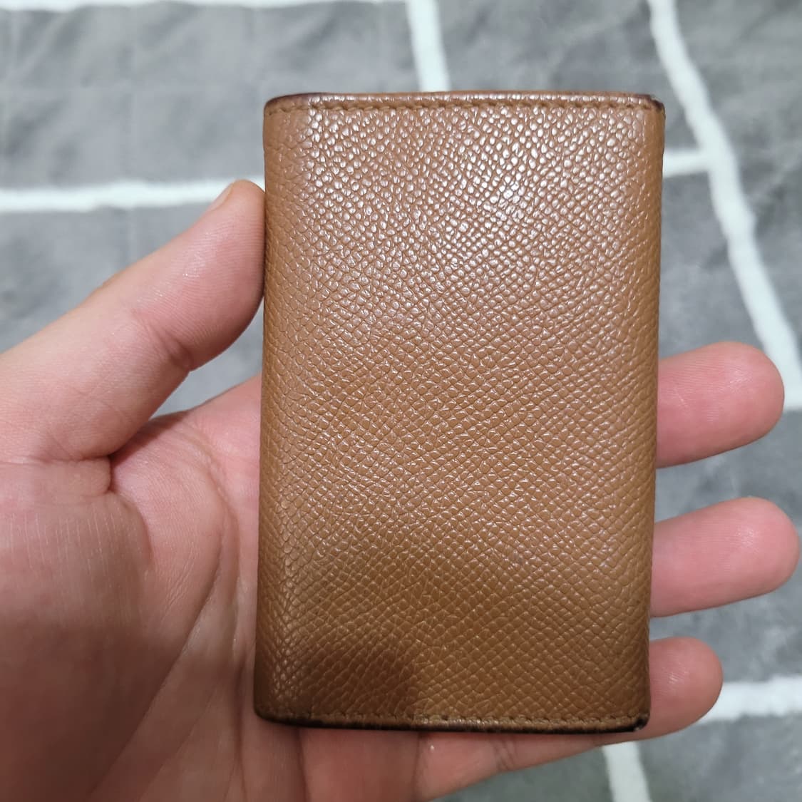 정품 불가리 브라운 색상 키 케이스 상품이미지3