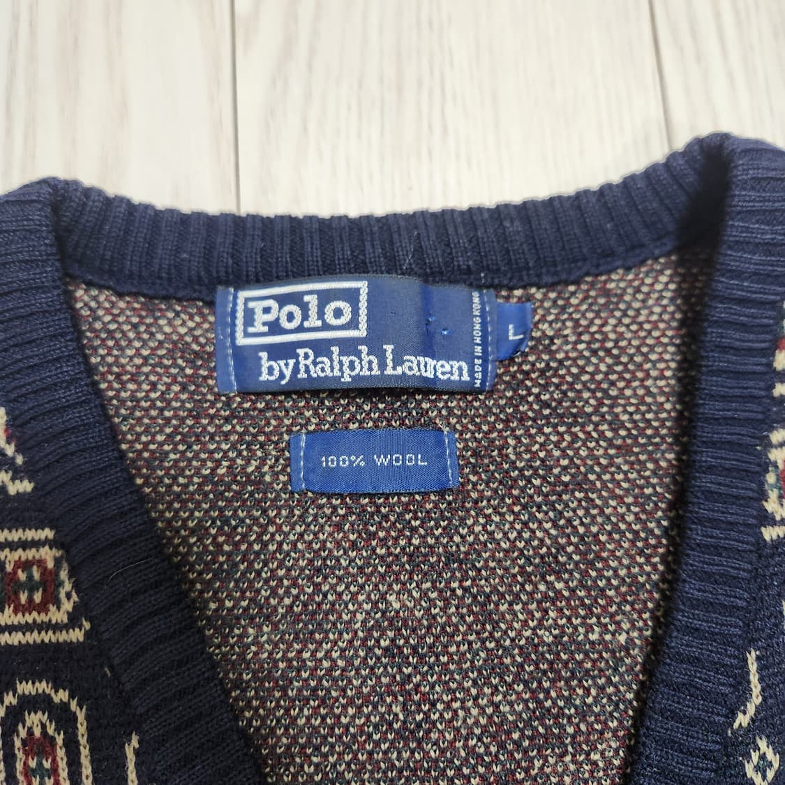 폴로 니트 베스트 상품이미지2