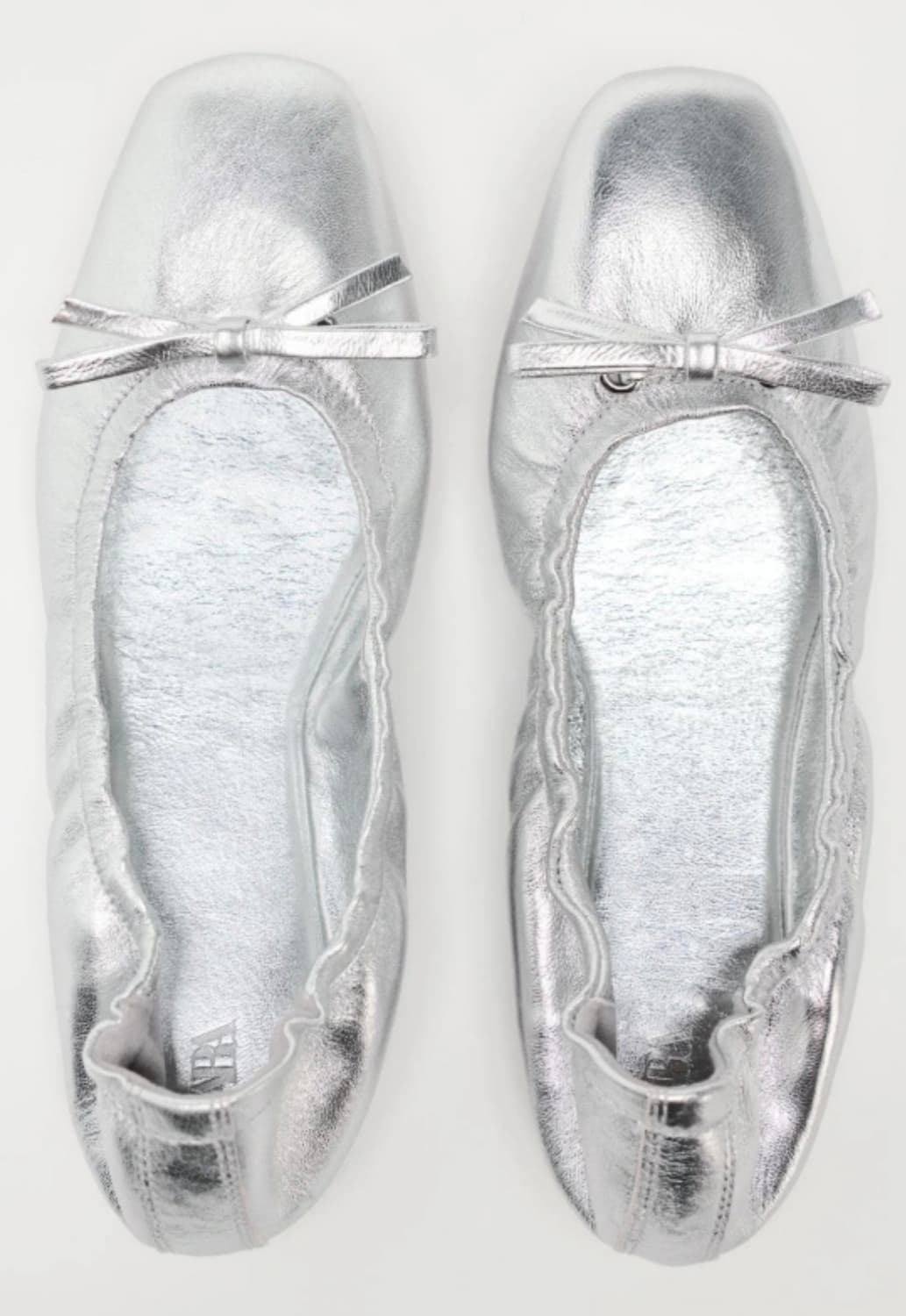 자라 양가죽 발레리나 플랫슈즈 상품이미지1