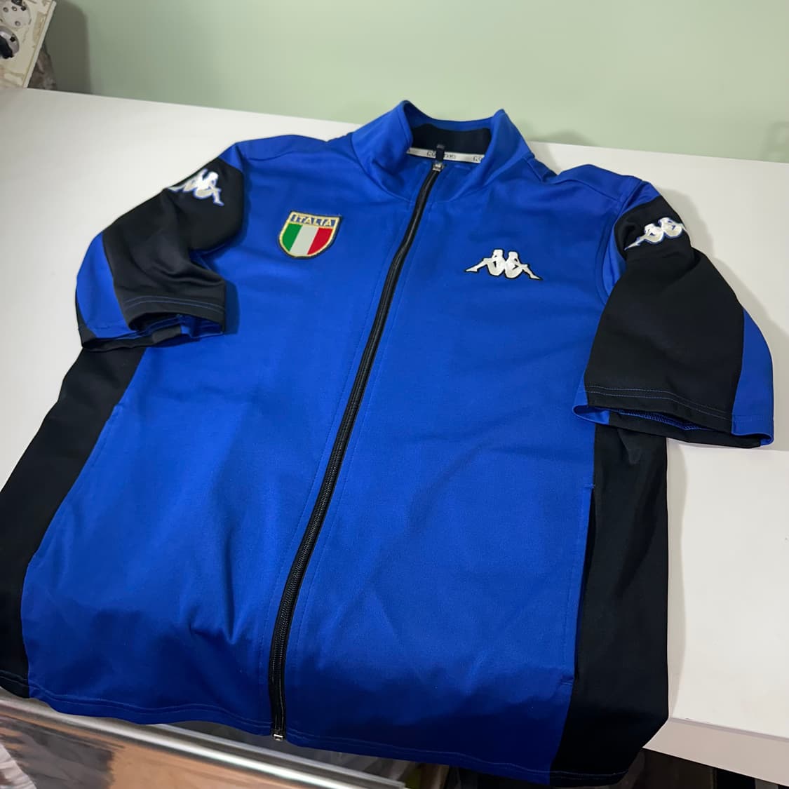 95-100 L 카파 풋볼 파검 이탈리아국대 반팔 축구트랩탑 상품이미지3