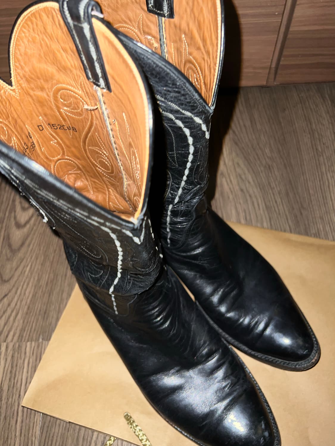 루체스 10d 웨스턴 부츠 핸드메이드 USA 닉푸케 토니라마 레드윙 상품이미지2