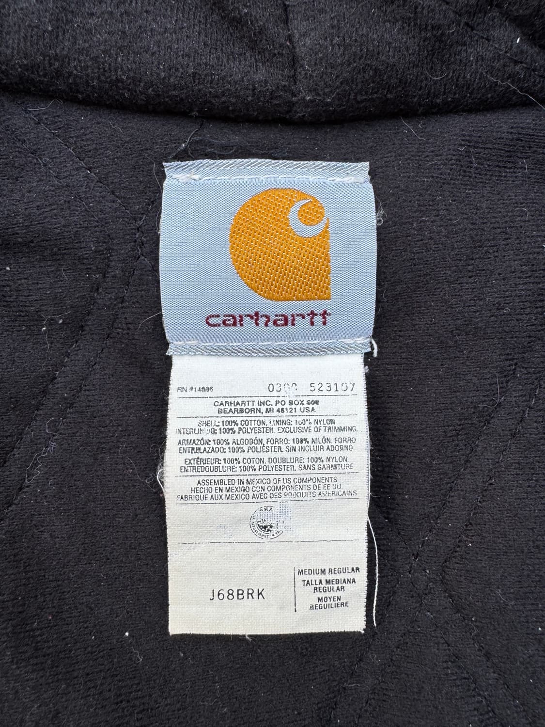 (M) Carhartt Active J68 BRK 상품이미지7