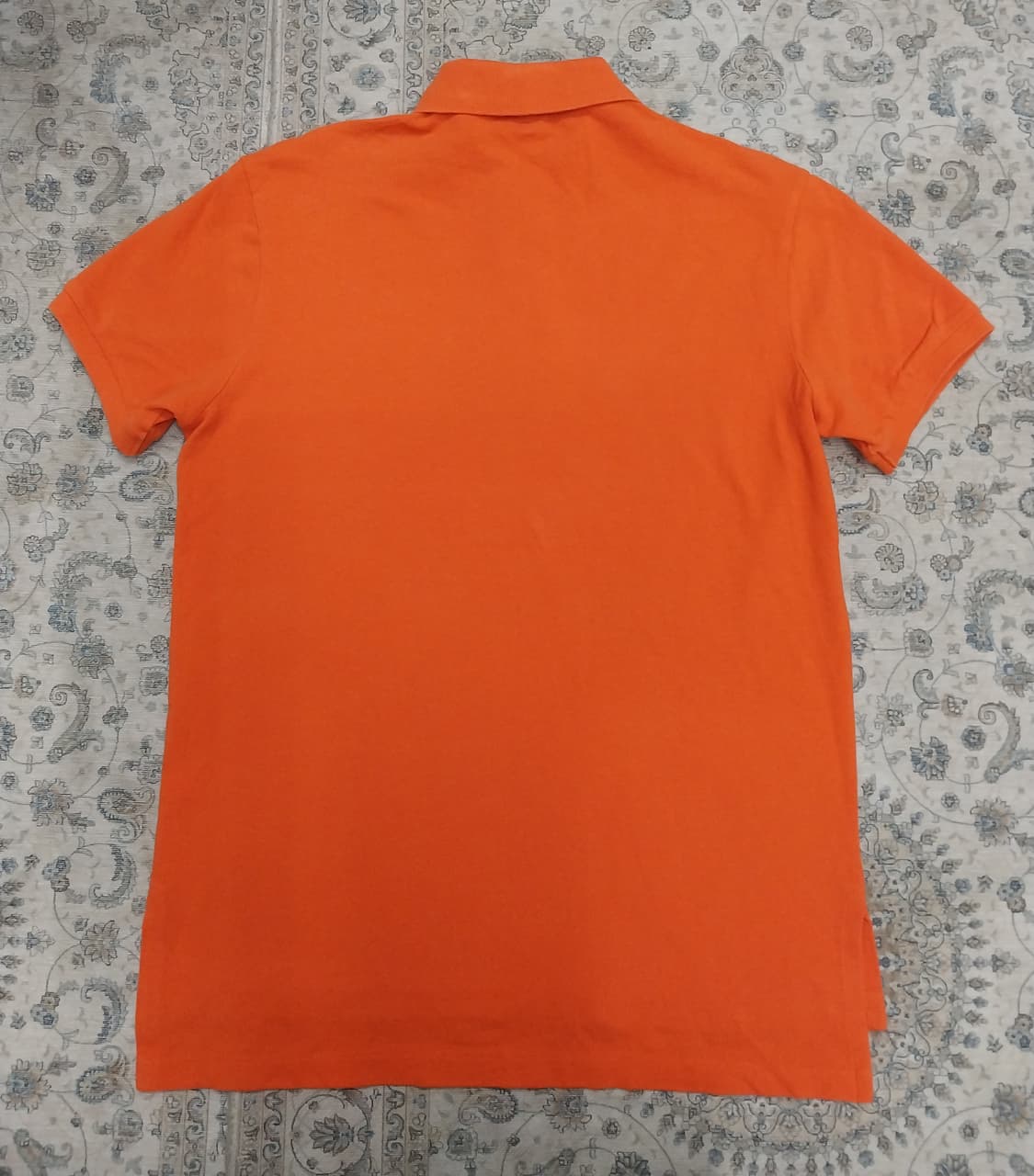 폴로 랄프로렌 커스텀 핏 PK 카라티 오렌지 M 상품이미지2