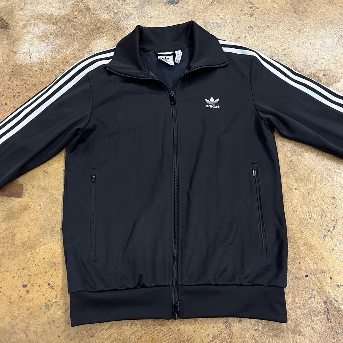 아디다스 블랙 베켄바우어 투웨이 져지 트랙탑  상품이미지3