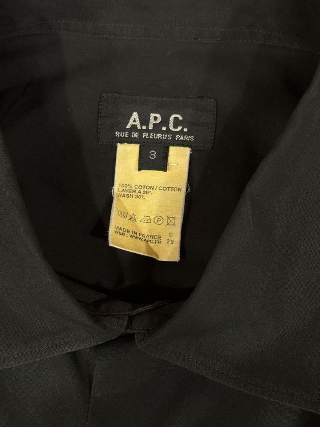 아페쎄 셔츠 상품이미지7