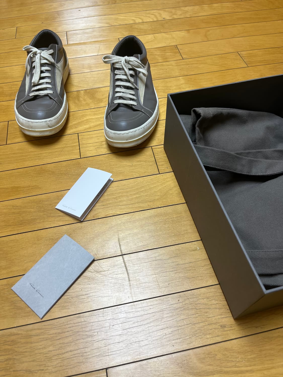 릭오웬스 릭반스 레더 상품이미지4