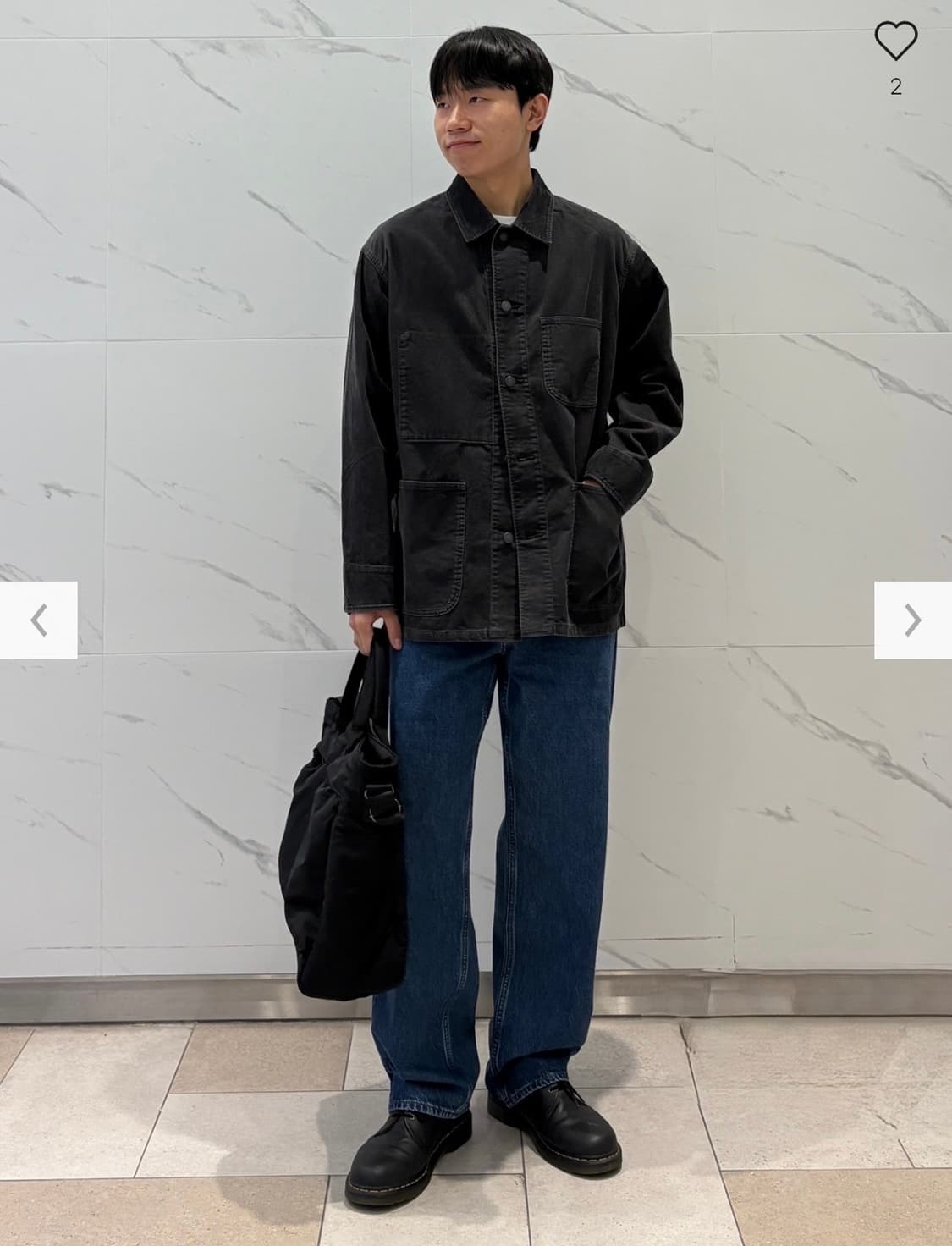 유니클로 코듀로이자켓(S) 상품이미지2