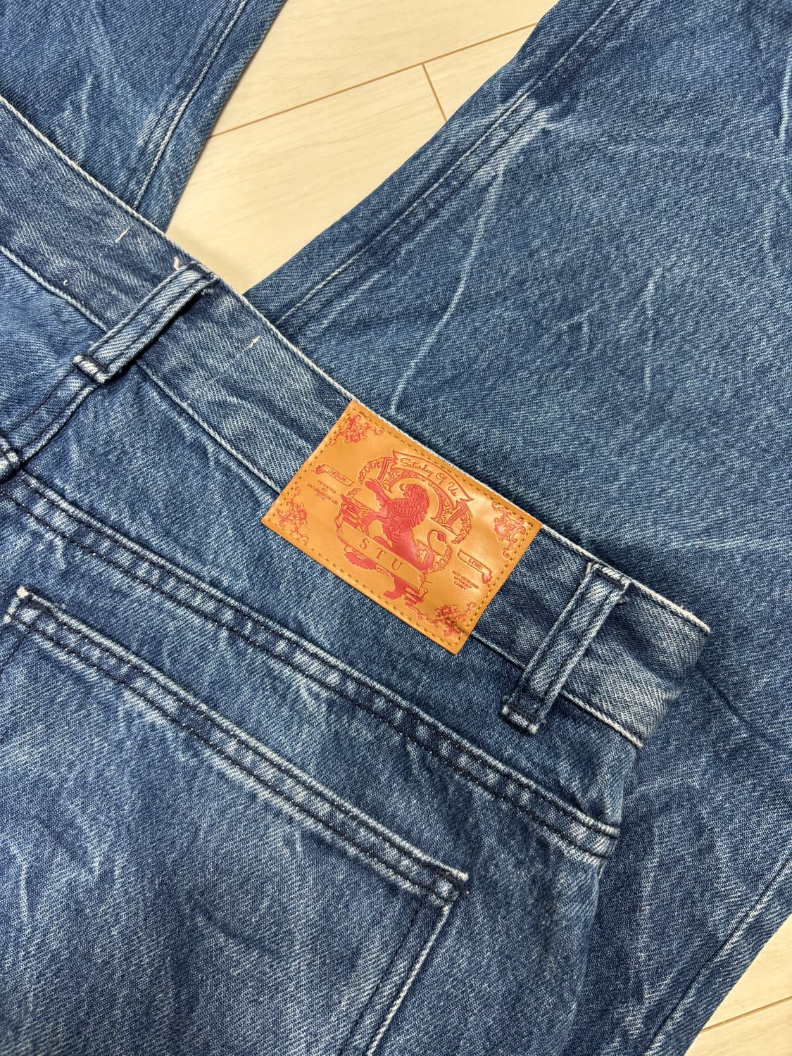 [M] STU 크리즈 데님 상품이미지2