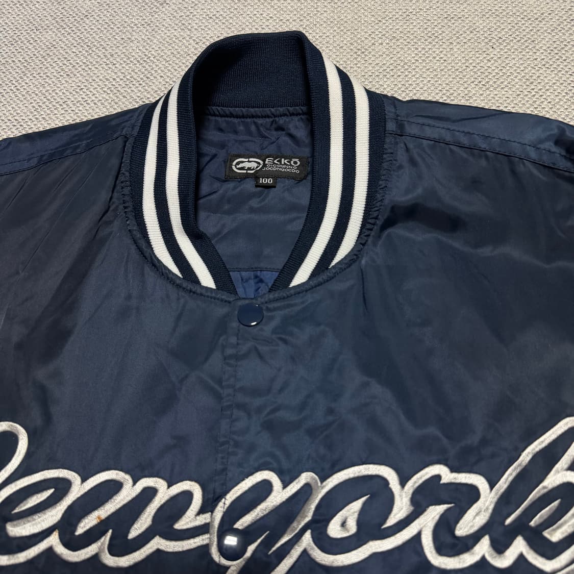 에코(ecko) 뉴욕 양키스 바시티 자켓 상품이미지2