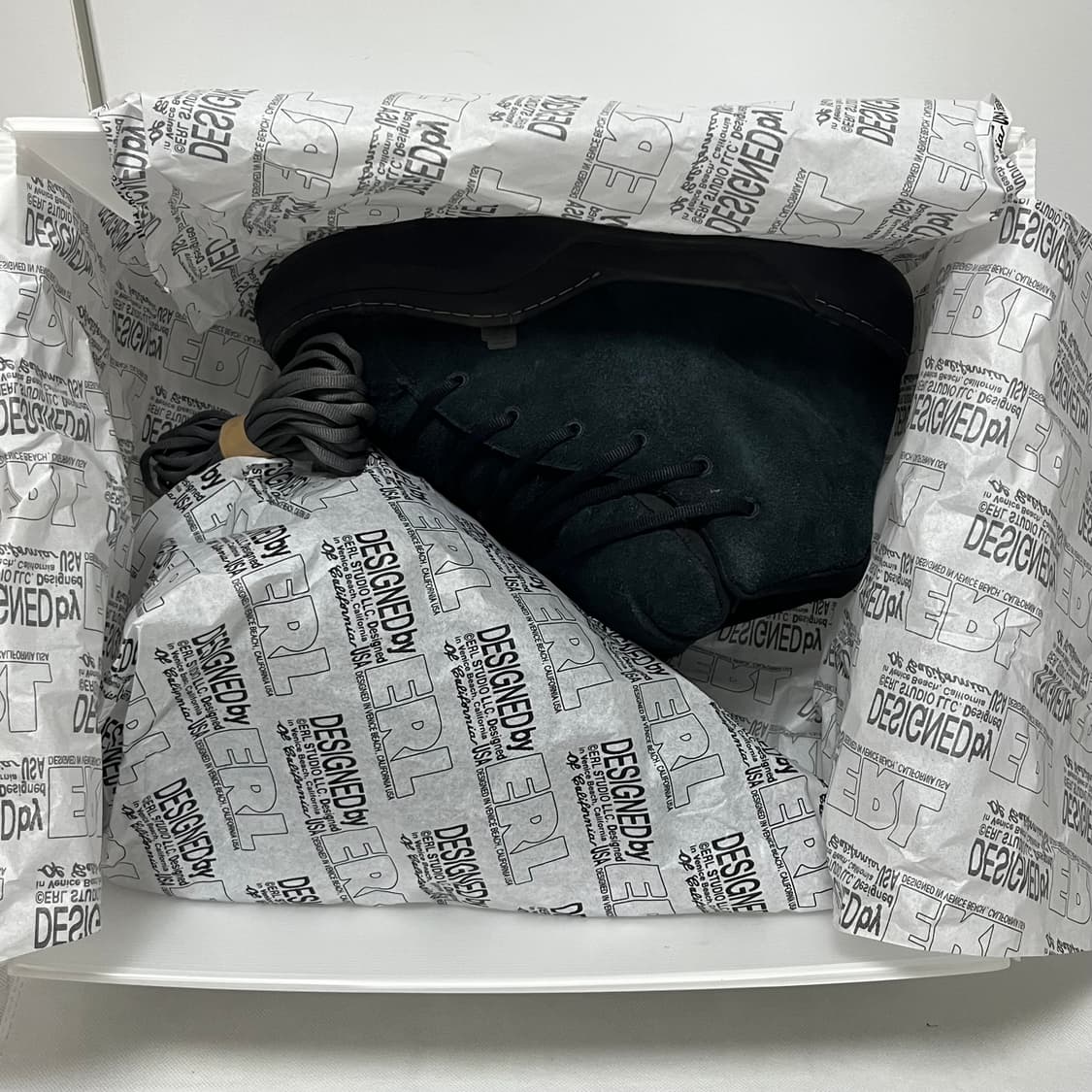 [260,290]이알엘ERL VAMP 하이 스케이트 스니커즈/블랙 상품이미지4