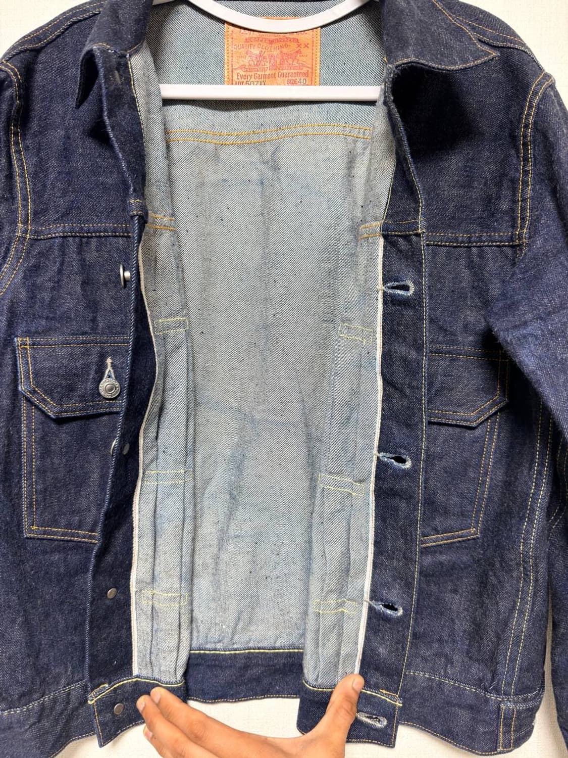 Levi’s LVC 507XX 타입2 자켓 (미국 생산 / 콘밀 원단) 상품이미지4