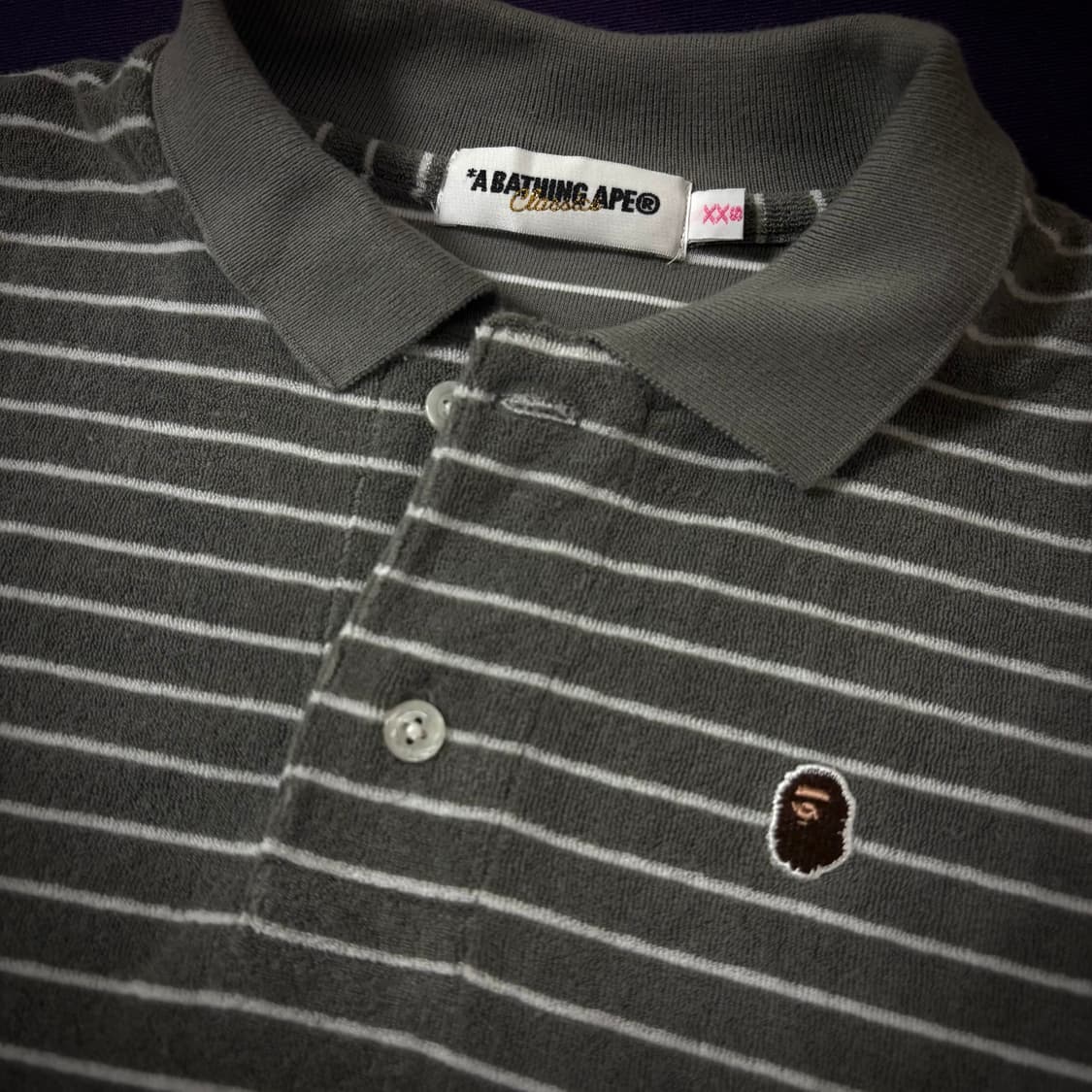 BAPE Classic Stripe Polo 상품이미지1