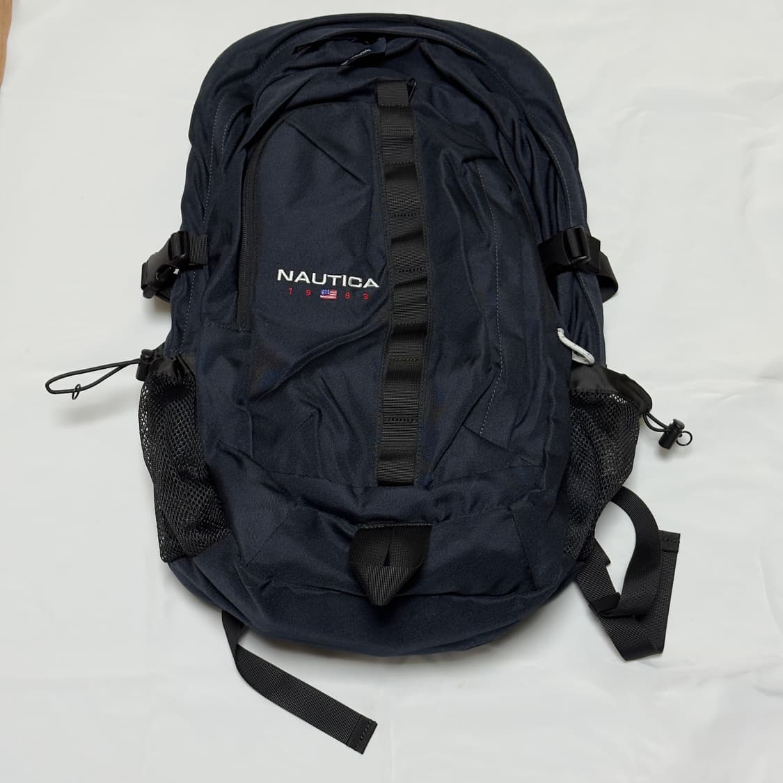 VTG ROUND BACKPACK 017 NAVY 상품이미지1