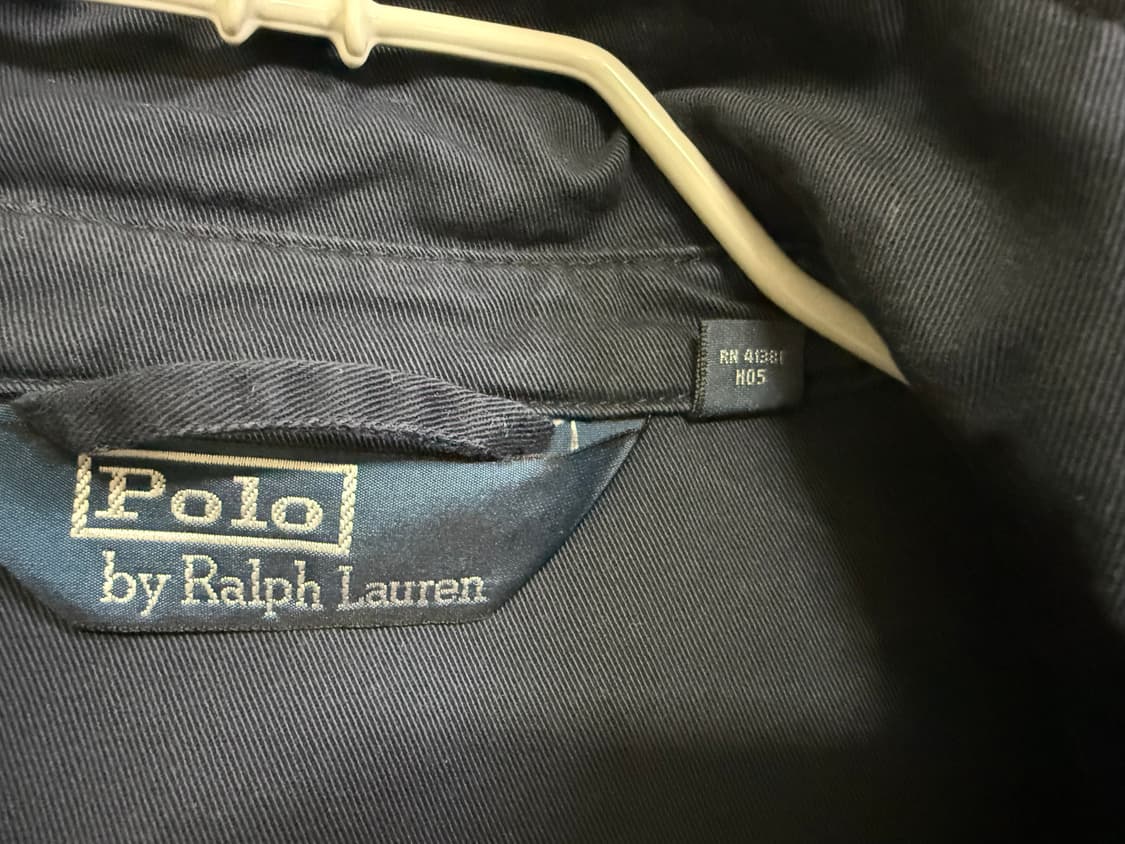 폴로 코튼 해링턴 자켓 네이비 (polo) 상품이미지8