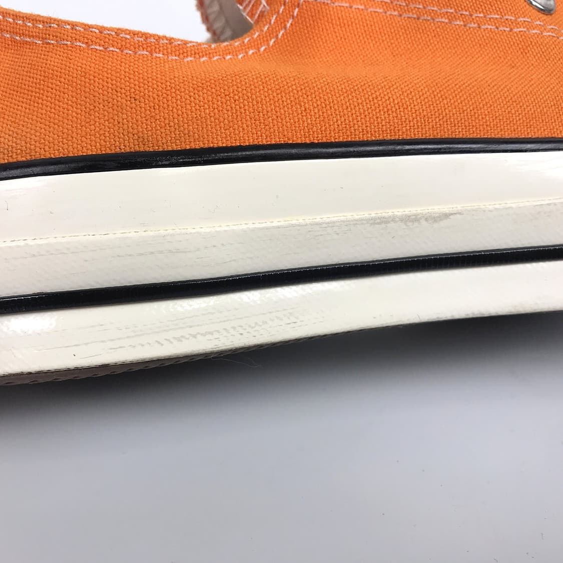 컨버스 척70 시즈널컬러 주황색 신발 남성250 상품이미지5