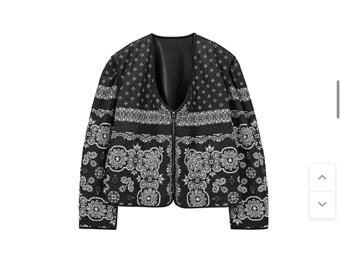 보카바카 리버시블 페이즐리 위켄드 자켓 상품이미지2