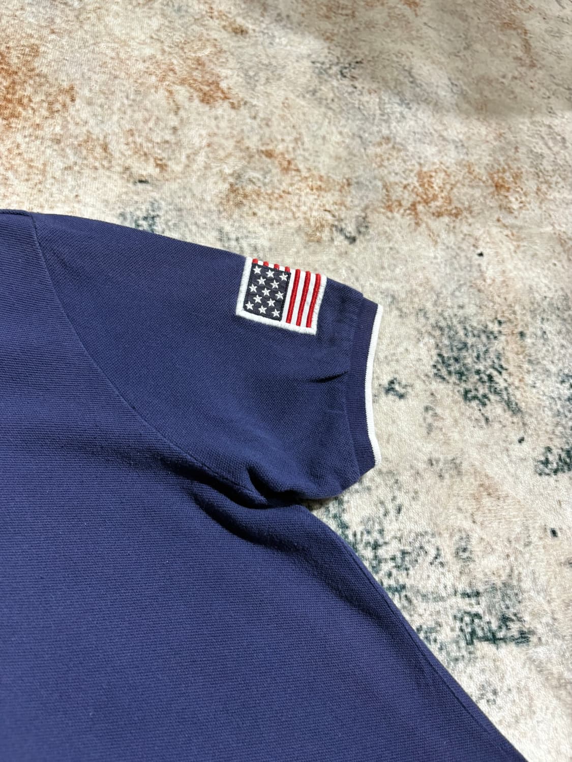 폴로 빅포니 치프키프 성조기 카라 반팔티셔츠 상품이미지4