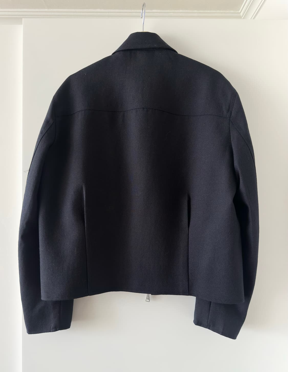 COOR 버진 울 크롭 점퍼 (다크네이비, M/민트급) 상품이미지3