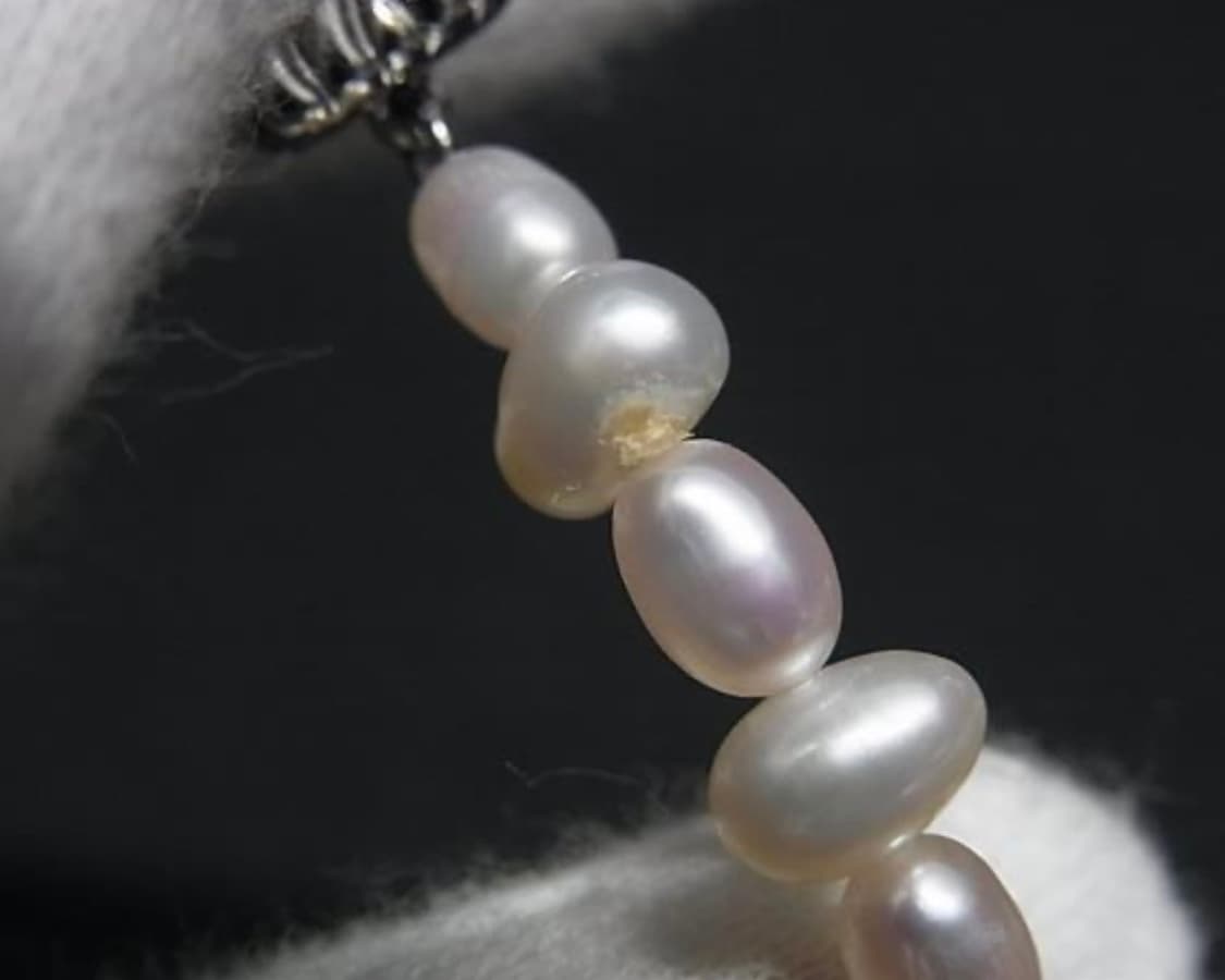타사키 빈티지 바로크 진주 목걸이 5mm 상품이미지5