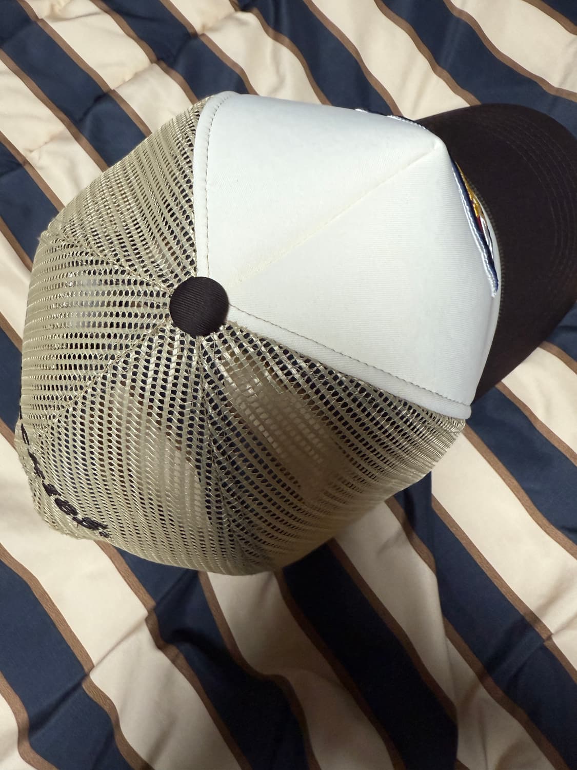 디키즈 빅로고 트러커 메쉬 캡 브라운 상품이미지5