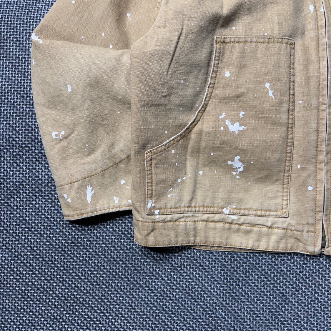 BEAMS 빔즈 페인팅 워크자켓 상품이미지3