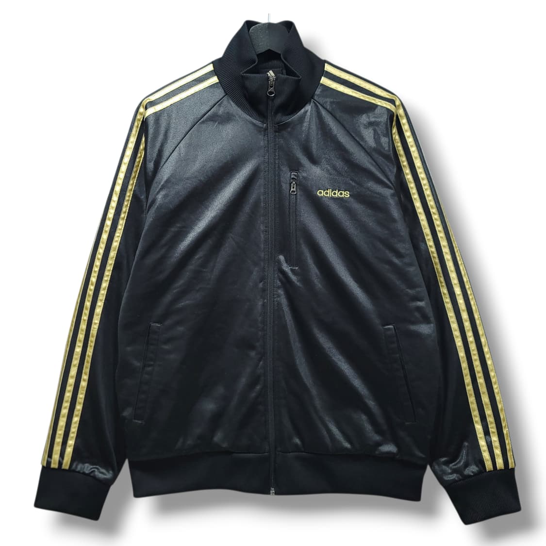 [105] 아디다스 블랙&골드라인 패딩 트랙탑 자켓 상품이미지1