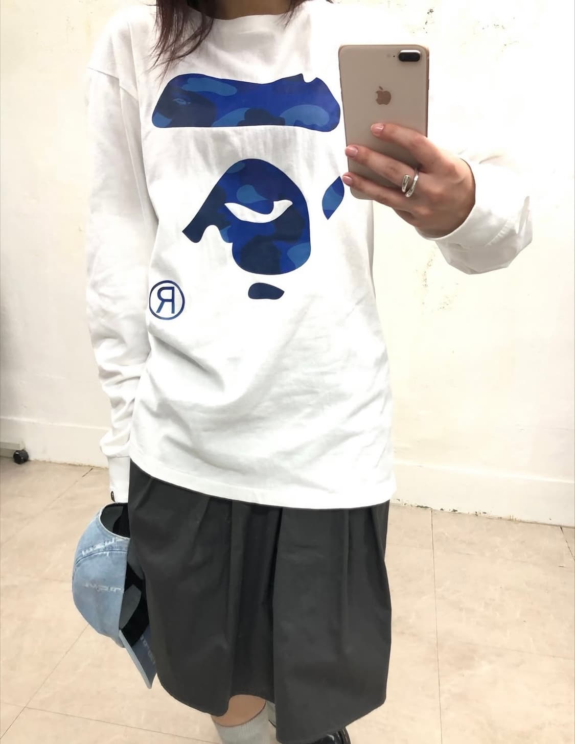 베이프 롱슬리브 티셔츠 상품이미지2