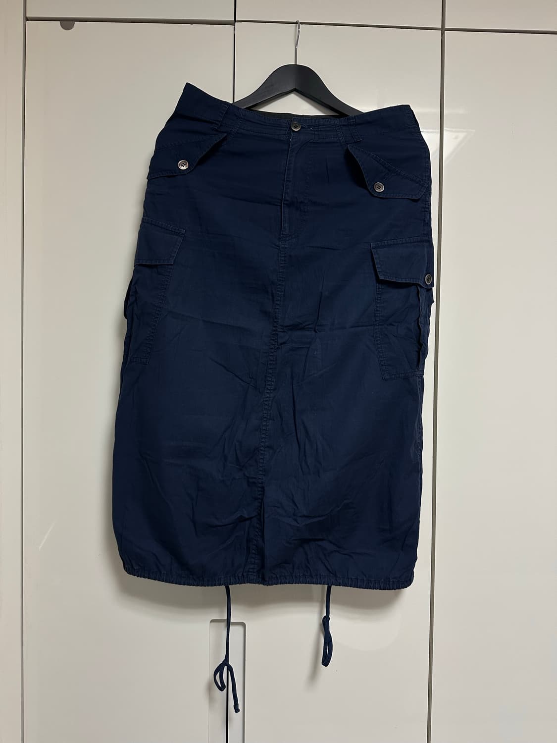 준야와타나베 카고스커트 M사이즈 네이비 상품이미지1