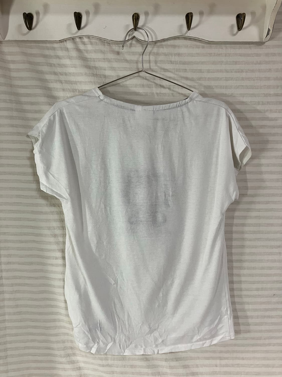 빈티지 화이트 키티 반팔 1019 y2k 스트릿 갸루 펑키 일본빈티지 f 상품이미지2