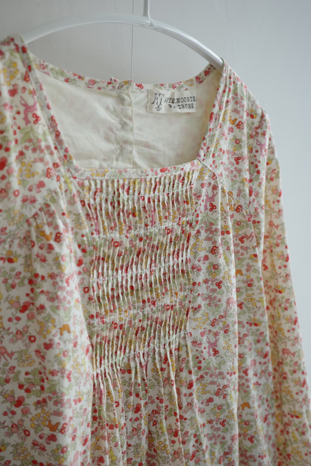  Vintage floral-bambi pattern blouse 상품이미지4