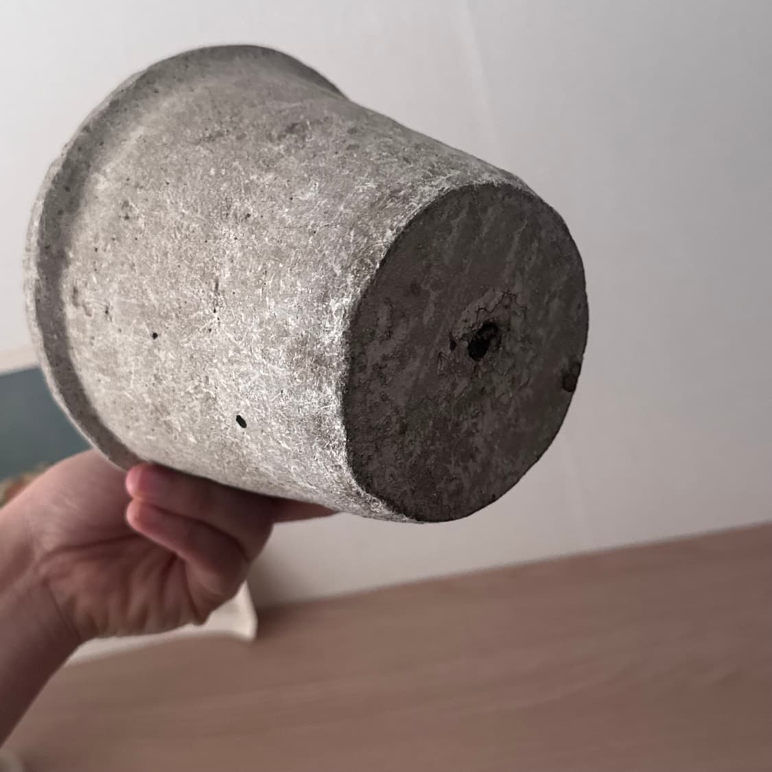 England 영국 빈티지 그레이 토분 화분 오브제 상품이미지4