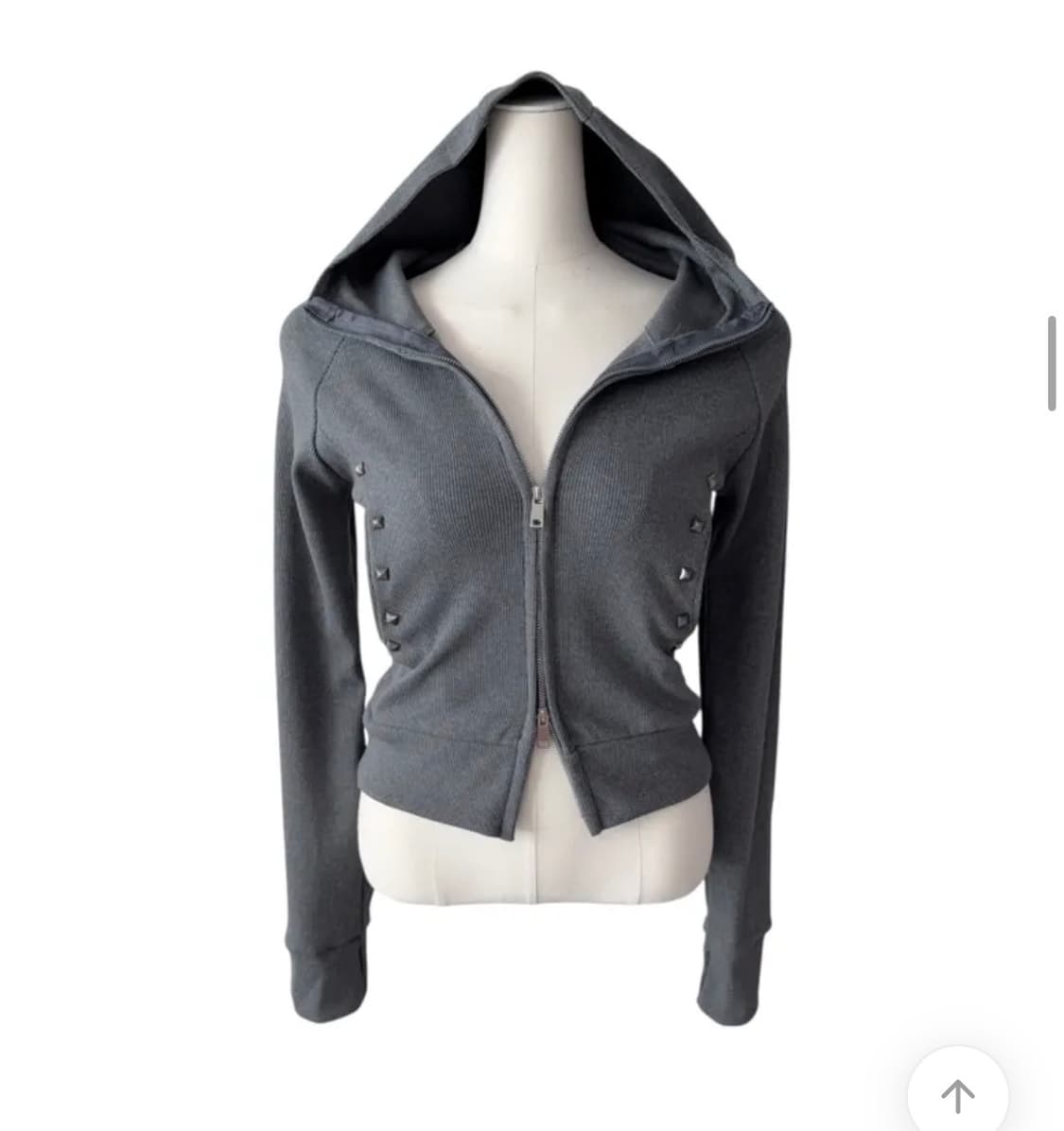 스터드 후드집업 상품이미지1