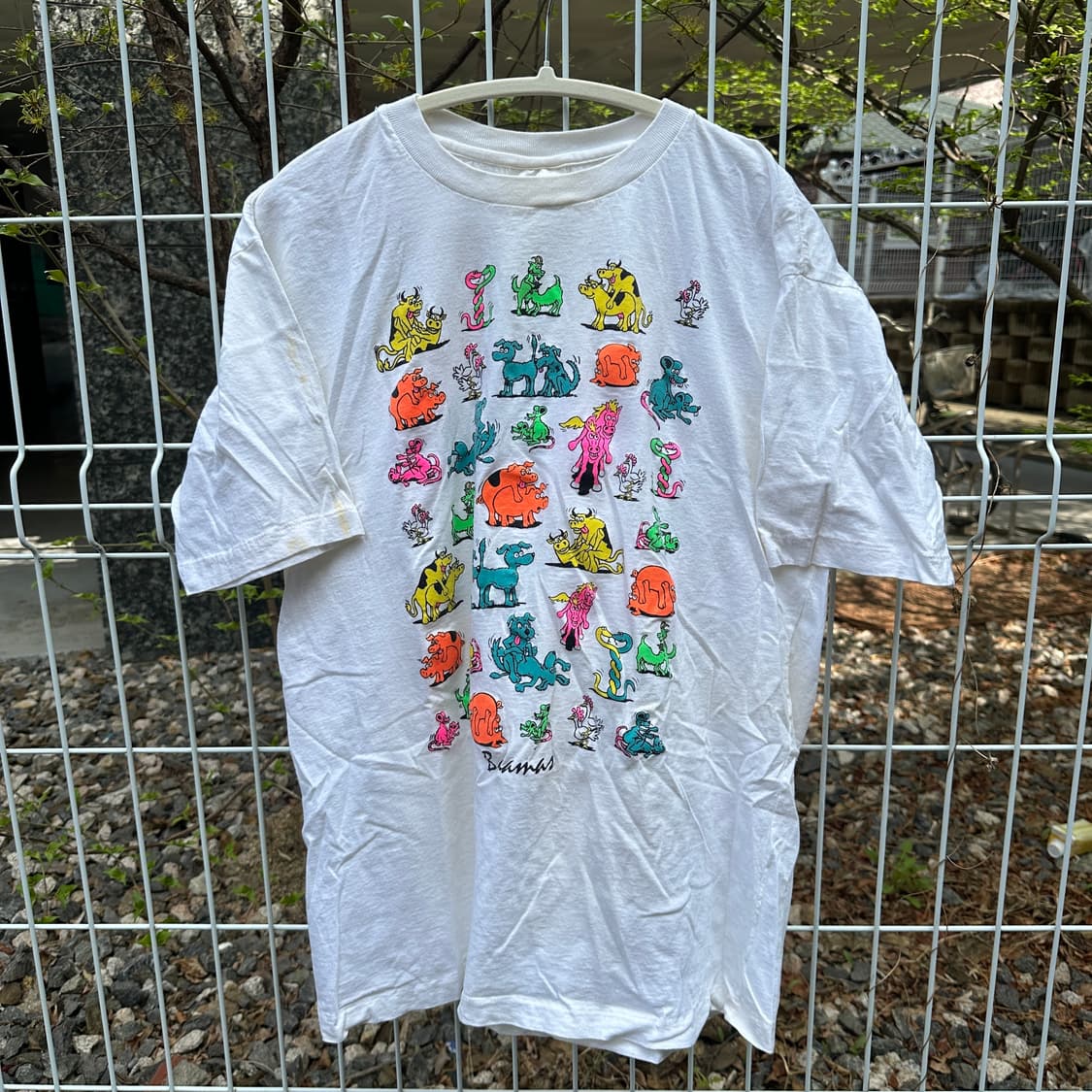 vintage animal sex position t shirt  상품이미지1