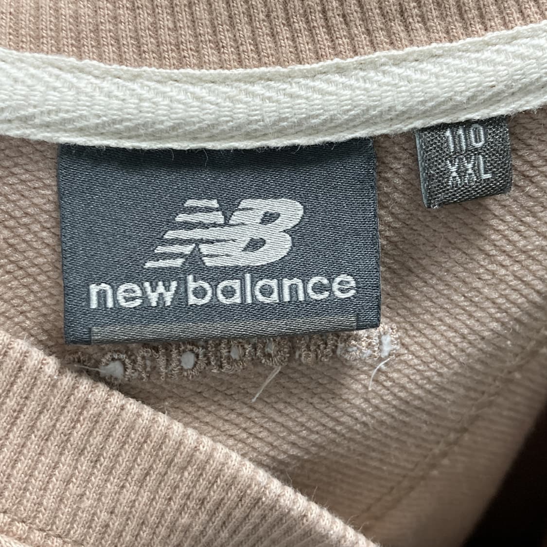 뉴발란스 남성캐쥬얼반팔티 베이지 110  상품이미지4