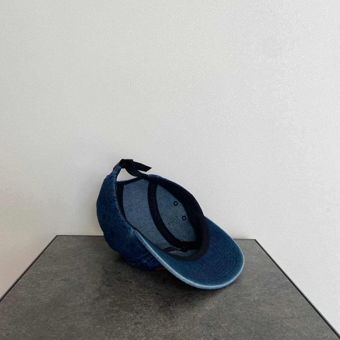 (OS) 슈프림 박스로고 캠프캡 모자 워시드 데님 상품이미지7