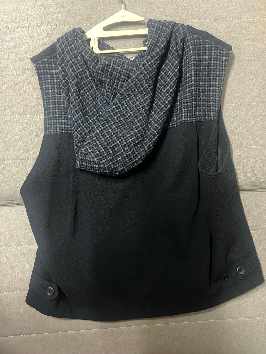 아마이유우츠 후디 베스트 amaiyuutsu hoodie vest 상품이미지6