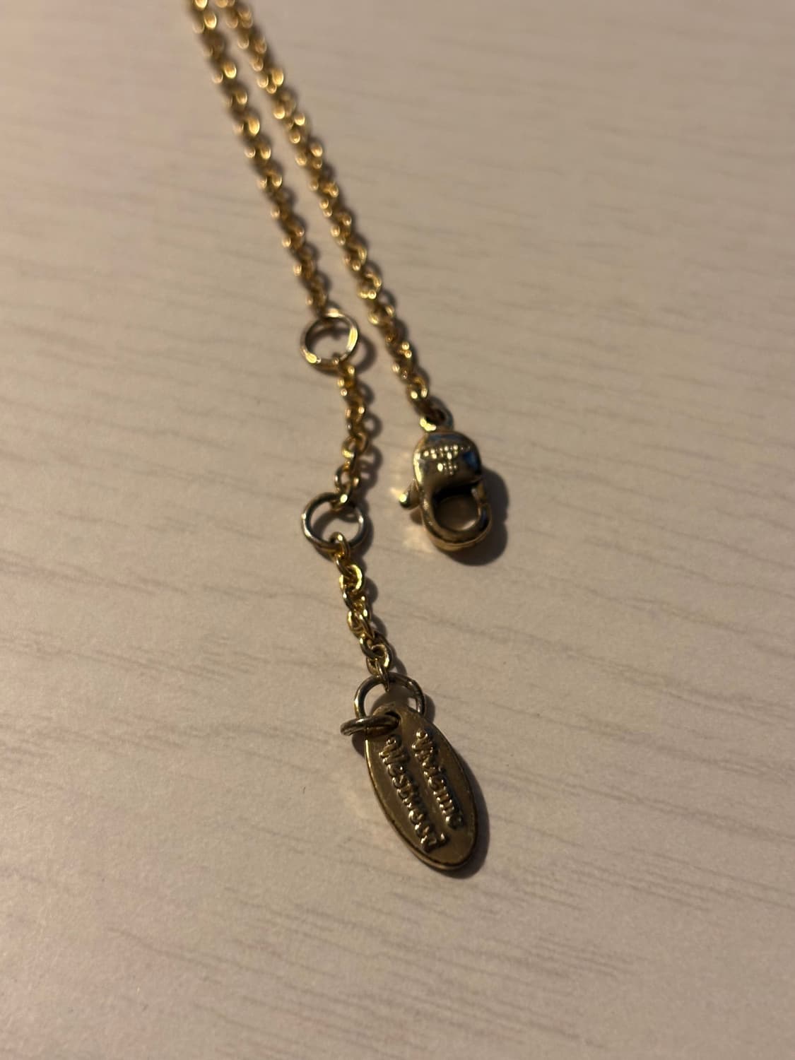 비비안웨스트우드 골드 목걸이 상품이미지3