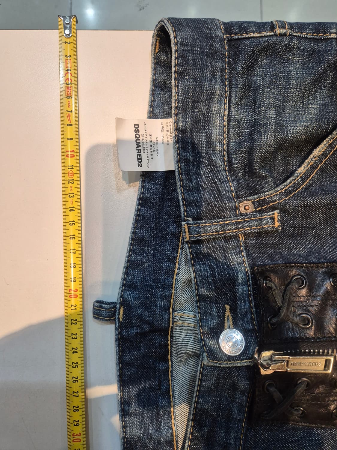 디스퀘어드2(Dsquared2) 레이스업 테님 46 판매합니다 단시간 착 상품이미지5