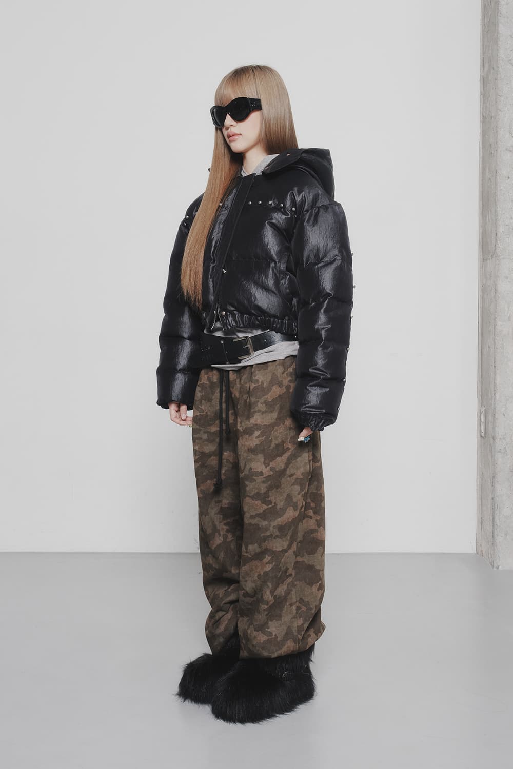 다이닛 STUD WELLON HOOD PADDED JUMPER 상품이미지4